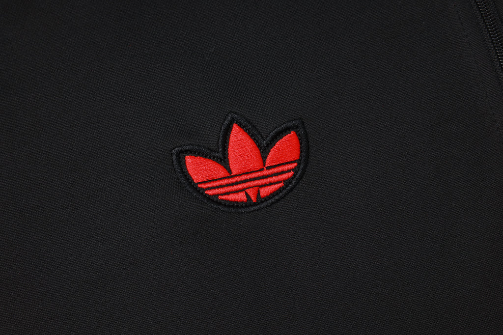 Men’s Manchester United Training Tracksuit Black/Red