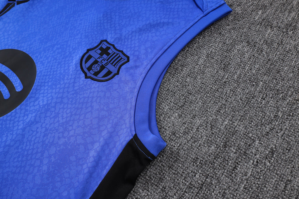 Men’s FC Barcelona 25/26 Training Vest Purple/Black