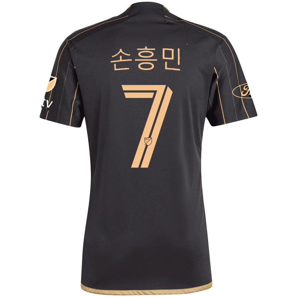 Men's Son Heung-Min (Korean) LAFC
Home 25/26 Jersey W/ MLS + Apple TV + Ford
Patches