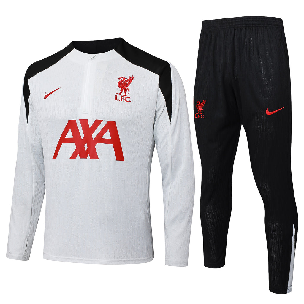 Men’s Liverpool FC Training Tracksuit White/Black