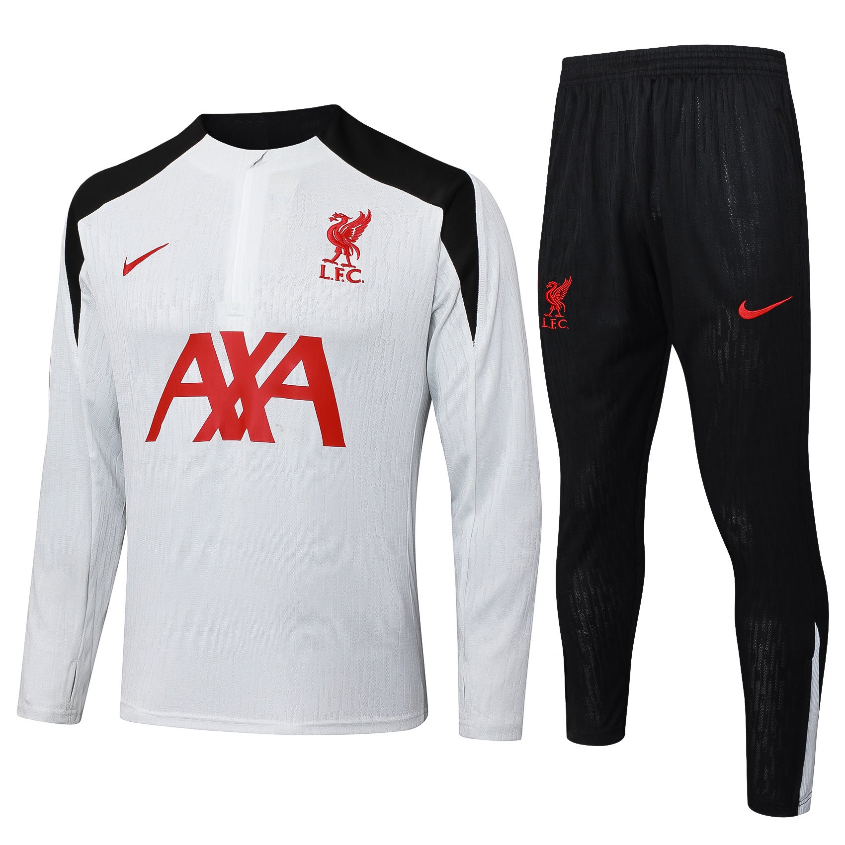 Men’s Liverpool FC Training Tracksuit White/Black