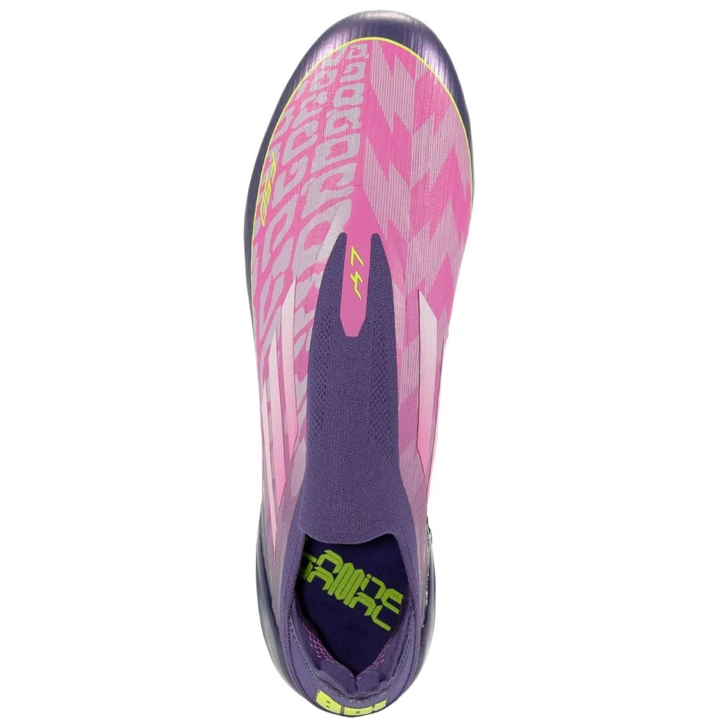 adidas F50 Elite Laceless Lamine FG
Firm Ground Soccer
Unity Purple/White/Lucid Lemon