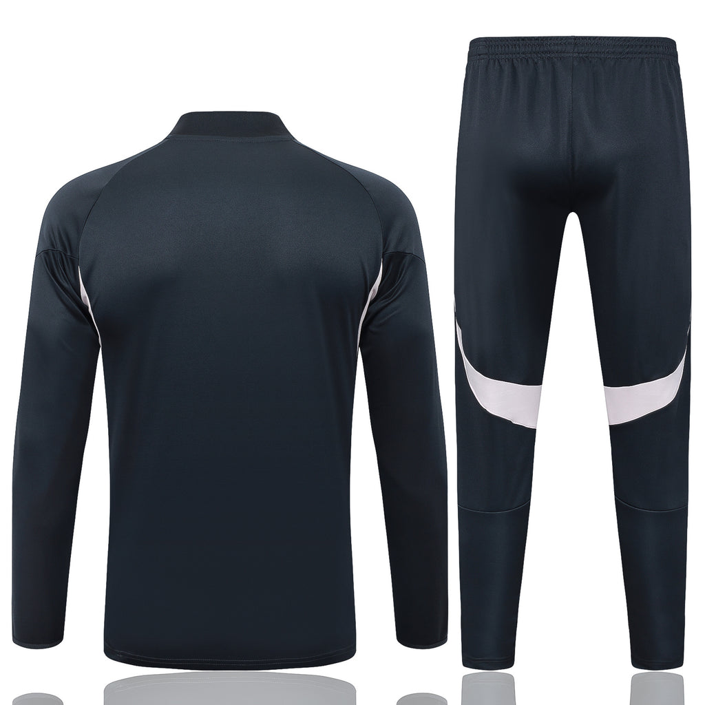 Men’s Real Madrid Traininig Tracksuit Black/White