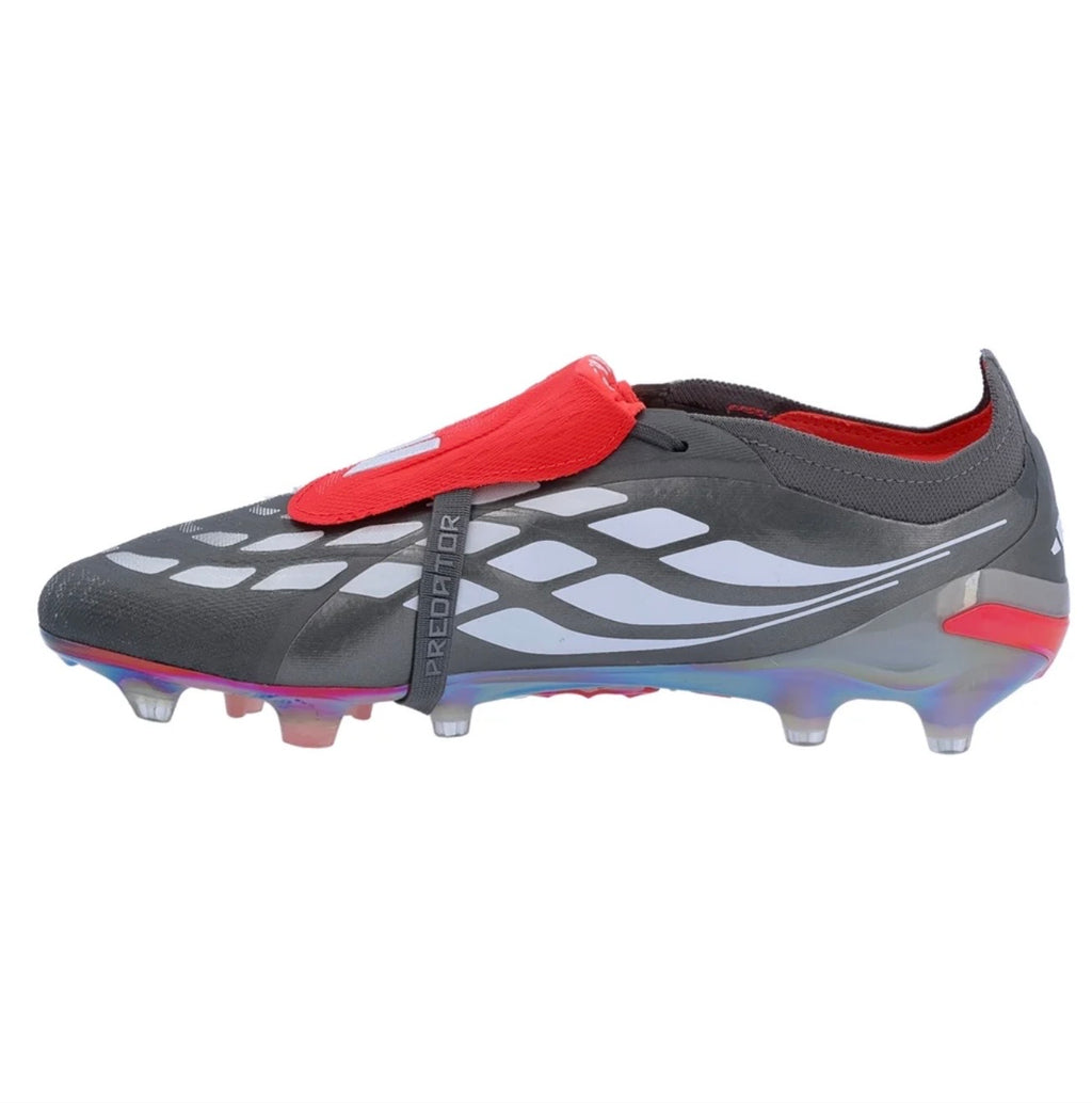 adidas Predator Elite FT AG Artificial Grass Soccer Cleat
Iron Metallic/Zero Metallic/Lucid Red