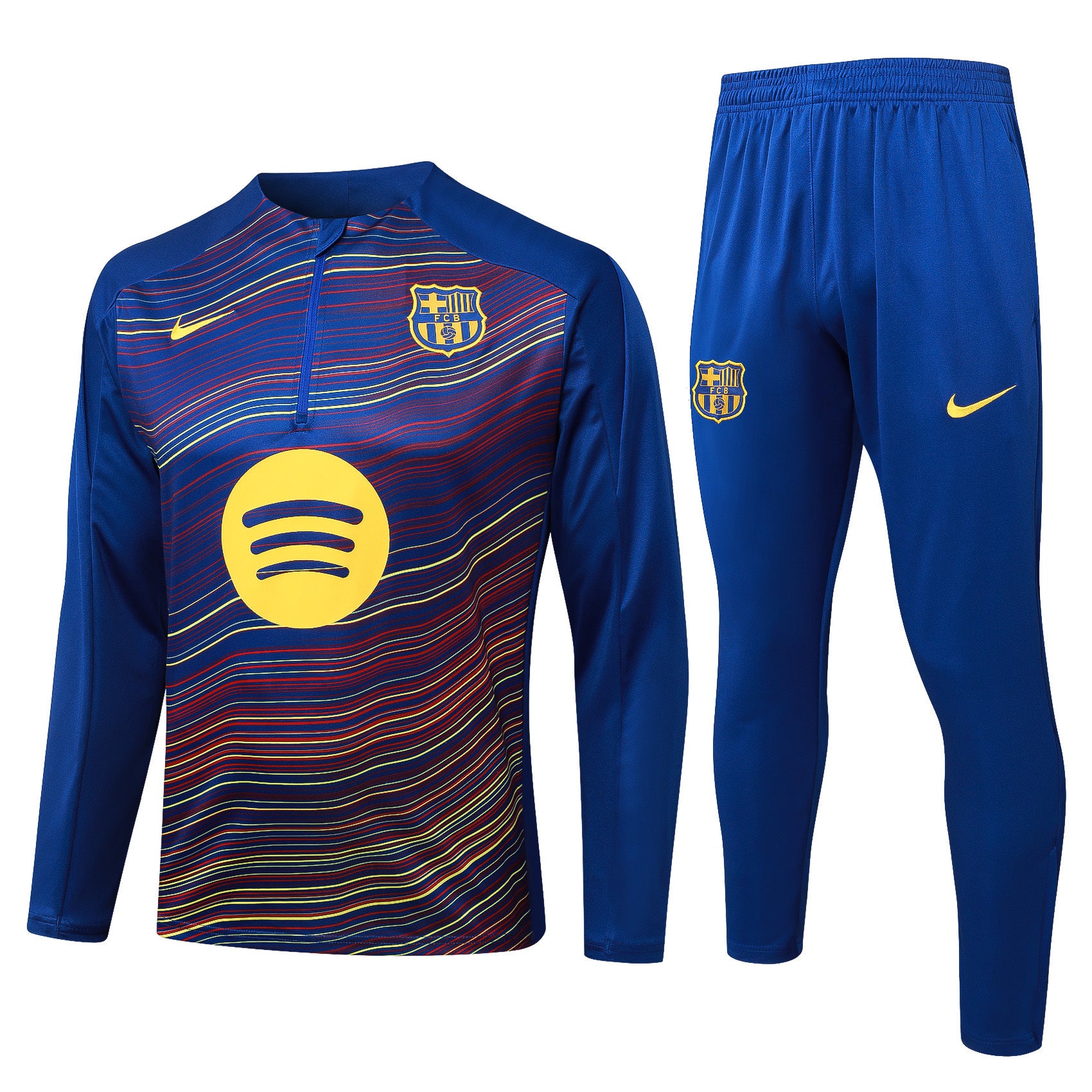 Men’s FC Barcelona Training Tracksuit Blue/Red/Yellow