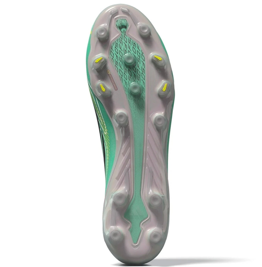 adidas F50 Hyperfast Elite AG Artificial
Grass Soccer Cleat
Pulse Mint/Core Black/Solar Lemon2