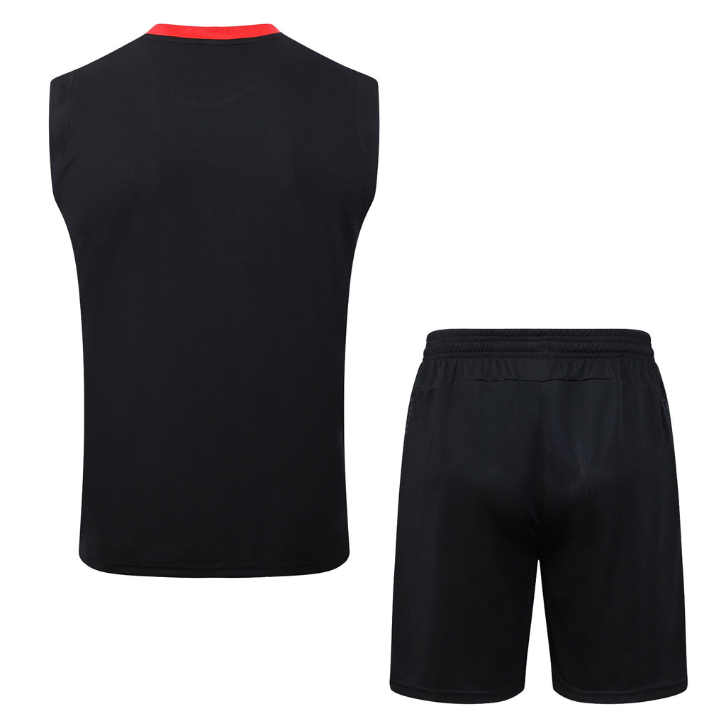 Men’s AC Milan Training Vest Black/Red
