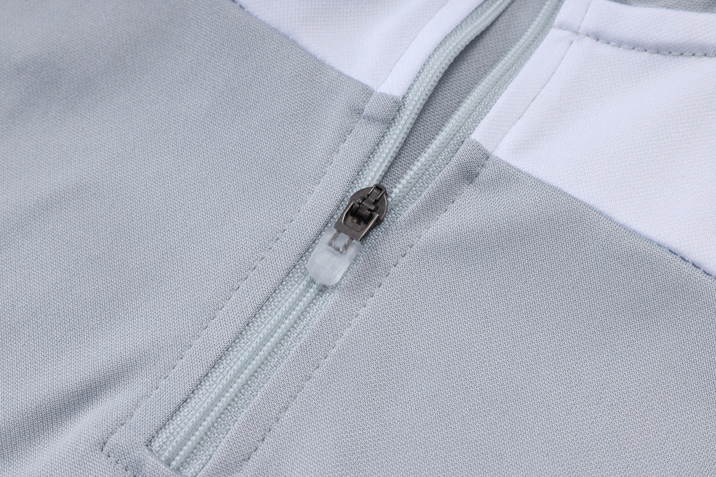 Men’s Real Madrid Training Tracksuit Grey/White