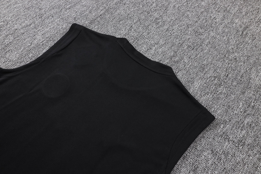 Men’s Manchester City 25/26 Training Vest Black/Grey
