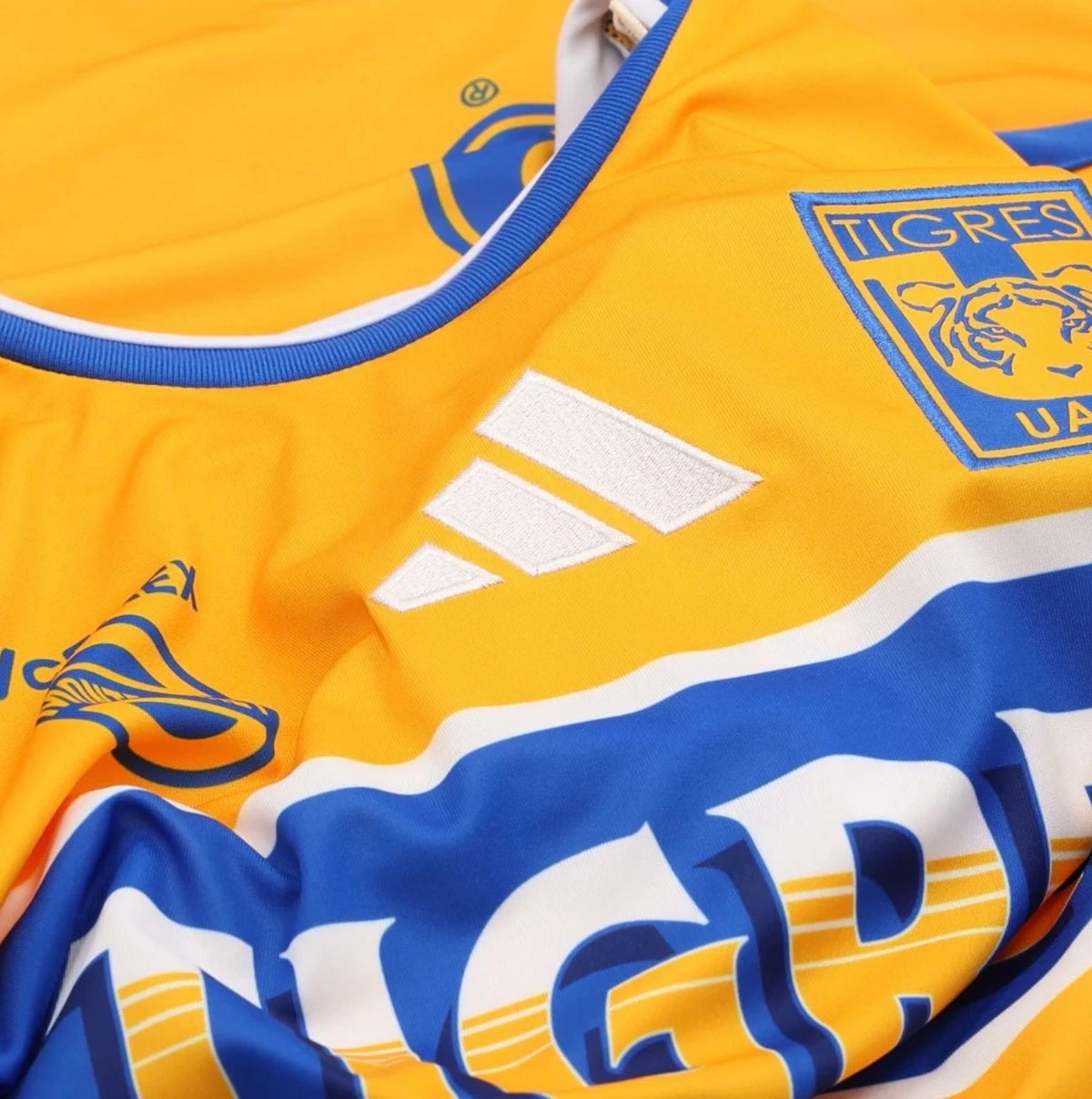 Men's Replica adidas Tigres Home
Jersey 26/27