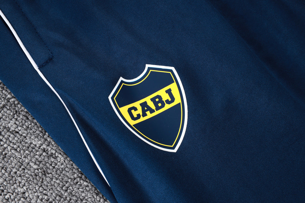 Men’s Boca Jrs Training Tracksuit Yellow/Navy Blue