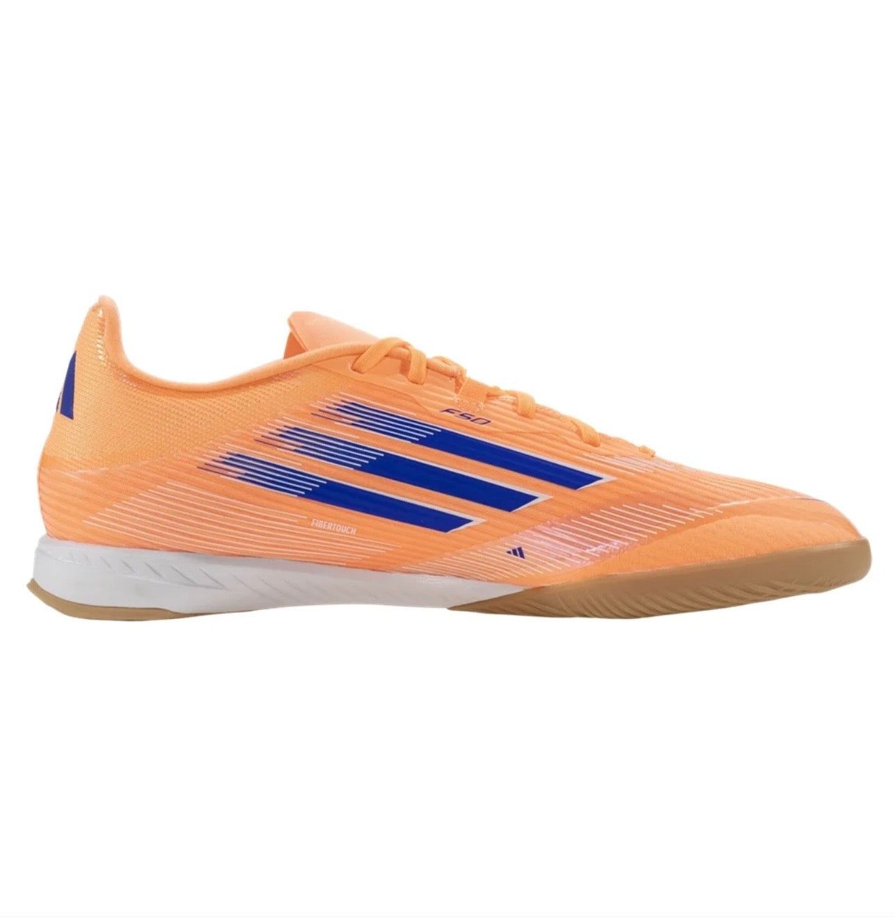 adidas F50 League IN Indoor Soccer
Shoe
Beam Orange/Lucid Blue/White