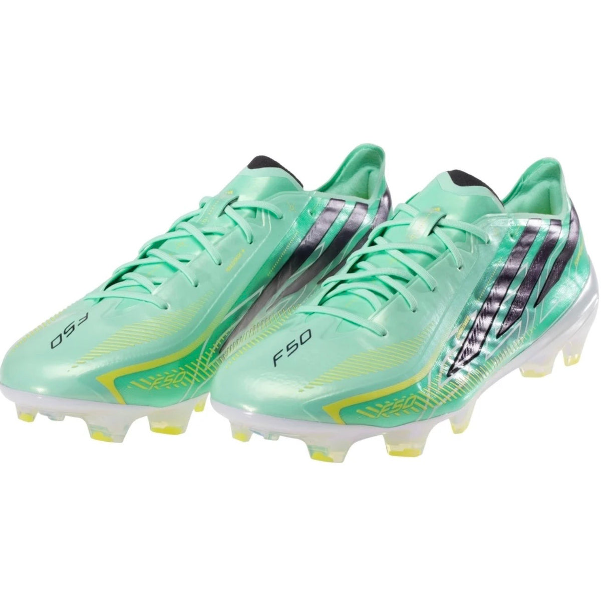 adidas F50 Hyperfast Elite FG Firm Ground Soccer Cleat
Pulse Mint/Core Black/Solar Lemon