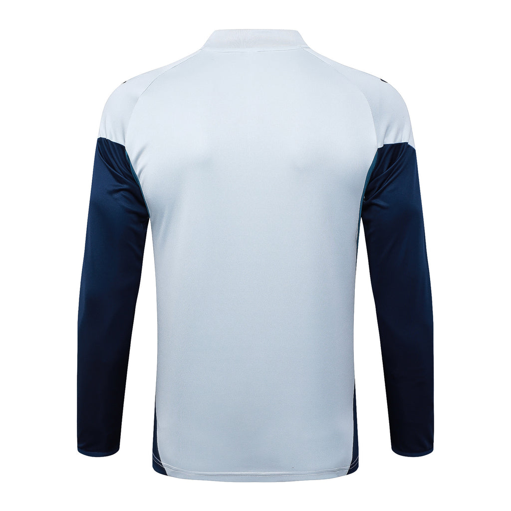 Men’s Arsenal FC Training Tracksuit White/Navy Blue
