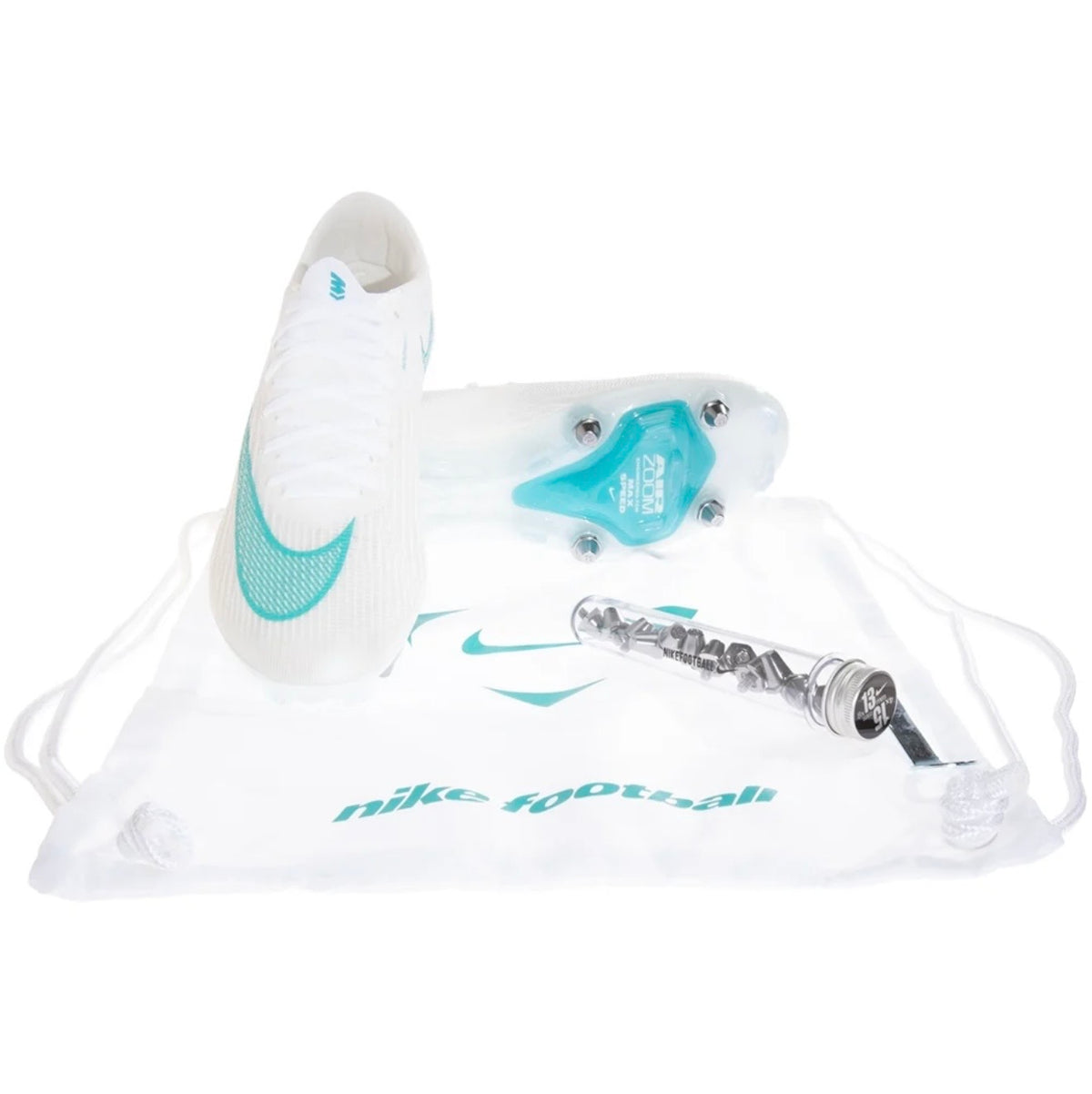 Nike Zoom Mercurial Superfly 11 Elite SG Pro Soft Ground Soccer Cleat
White/Dusty Cactus