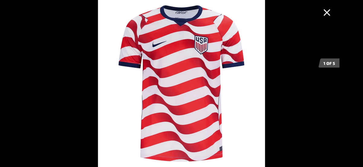 Men's Replica Nike USMNT Home Jersey 2026