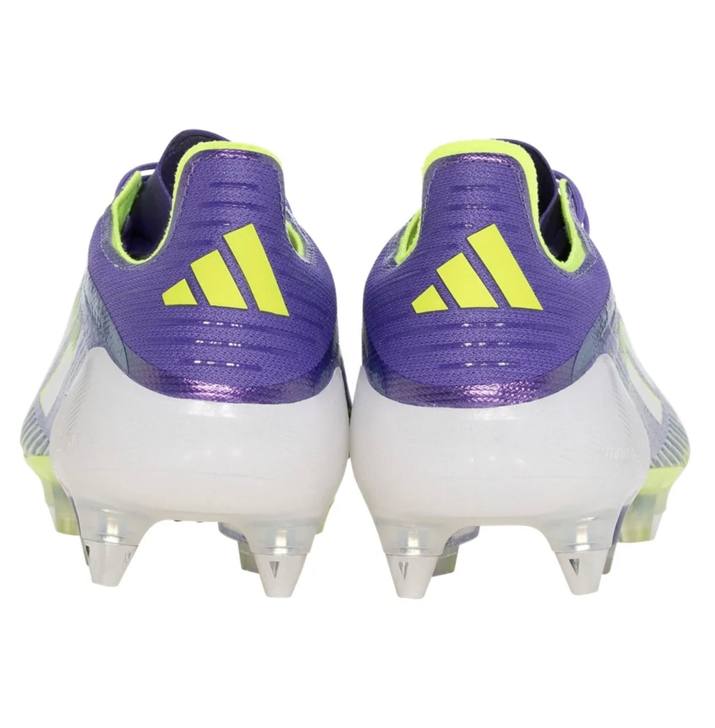 adidas F50 Elite SG Soft Ground Soccer
Cleat
Purple Rush/White/Lucid Lemon