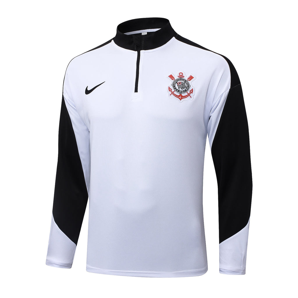 Men’s Corinthians Training Tracksuit White/Black