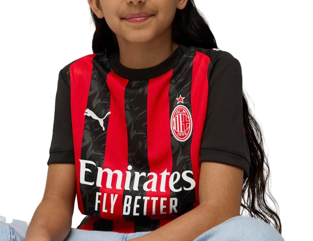 Youth AC Milan 25/26 Home Jersey