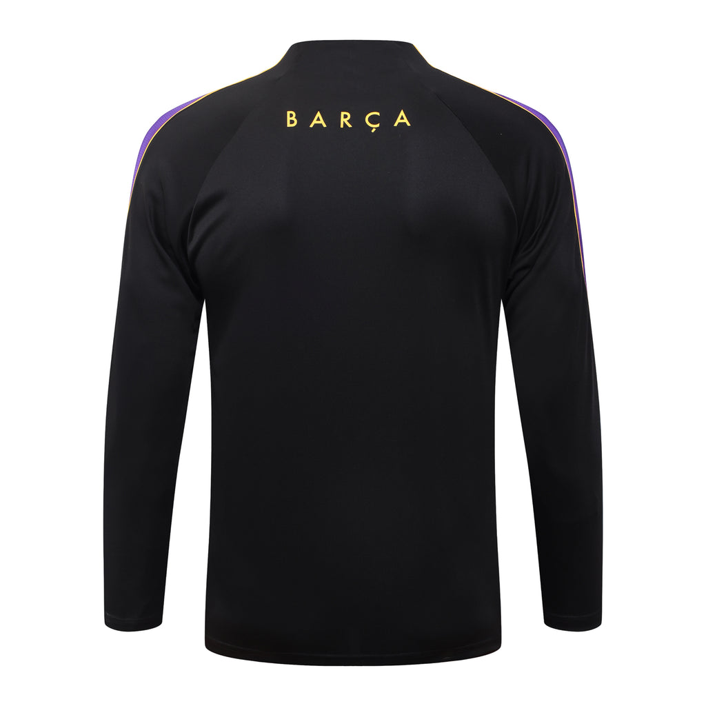 FC Barcelona 26/27 Training Set – Black/Purple/Gold