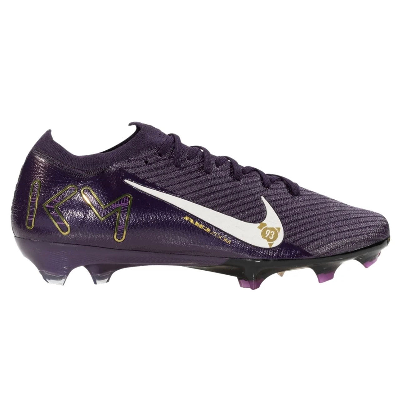 Nike Zoom Mercurial Vapor 16 Elite KM
FG Firm Ground Soccer Cleat
Grand Purple/Pale Ivory