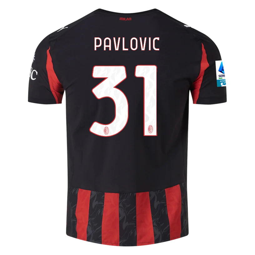 Men’s AC Milan 25/26 Home Jersey Player Version