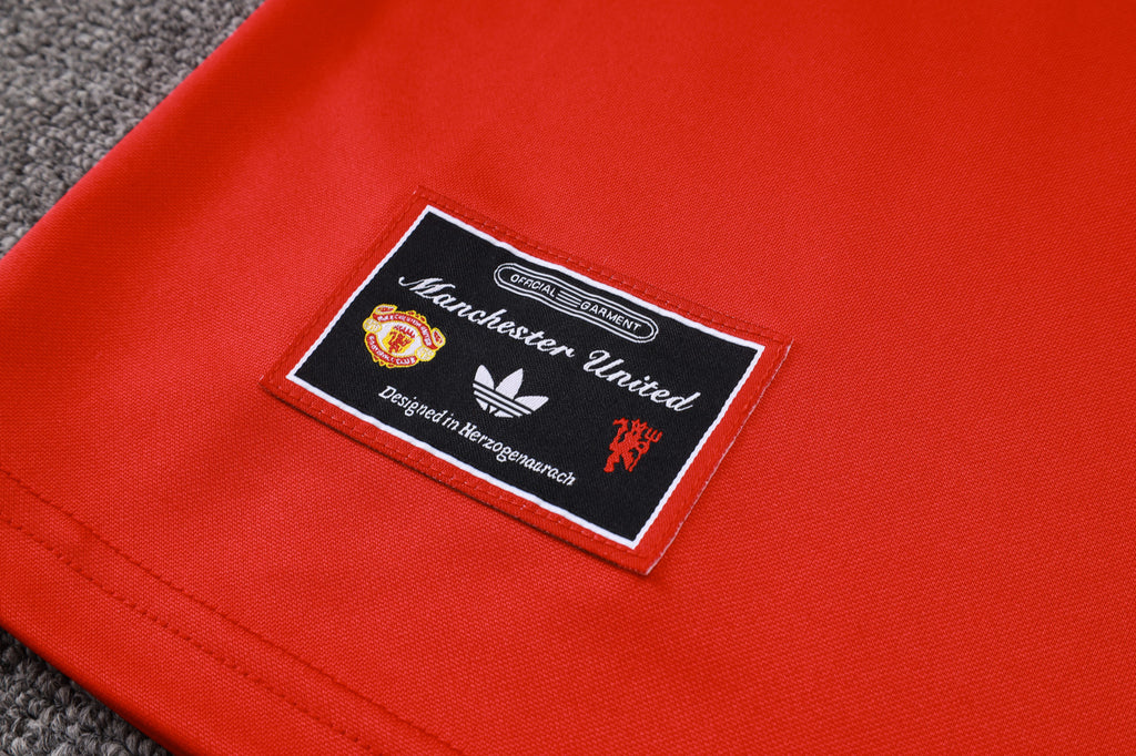 Men’s Manchester United Training Tracksuit Red/Black
