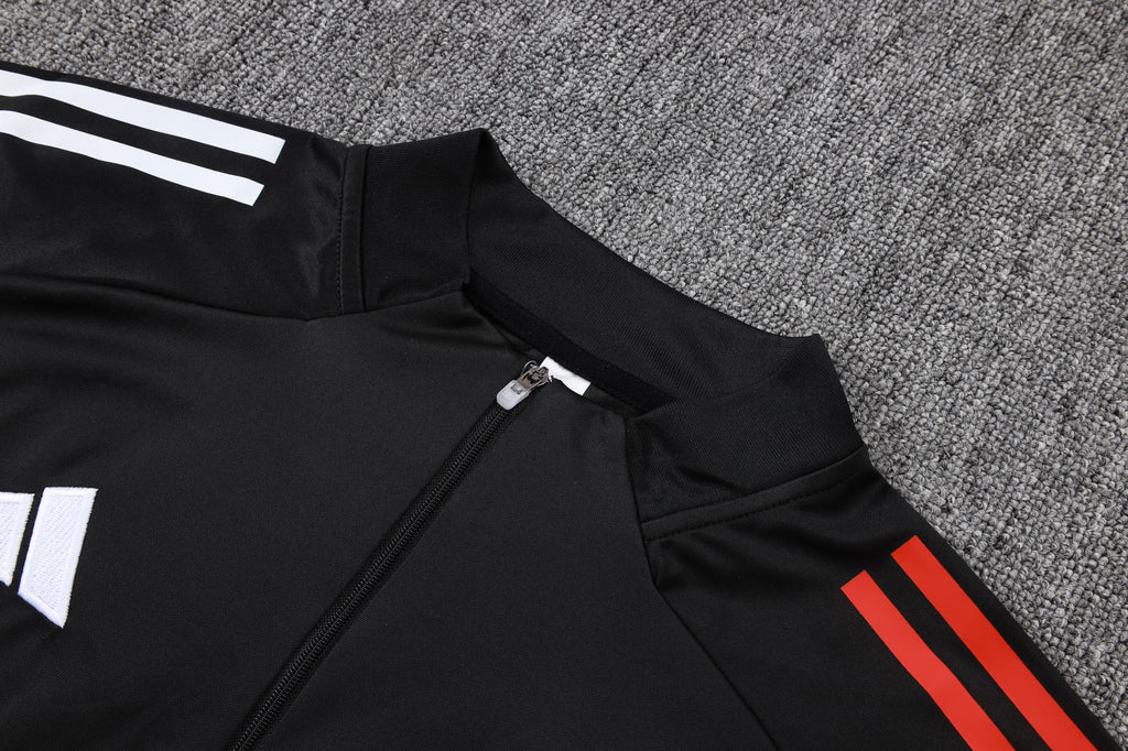 Men’s Ajax FC Training Tracksuit (Black/Red)