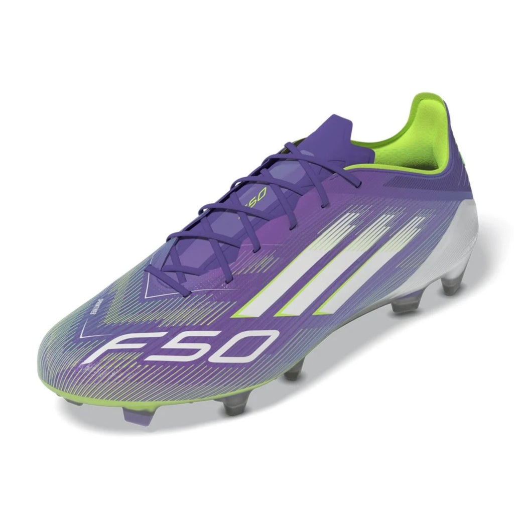 adidas F50 Elite FG Firm Ground Soccer
Cleat
Purple Rush/White/Lucid Lemon