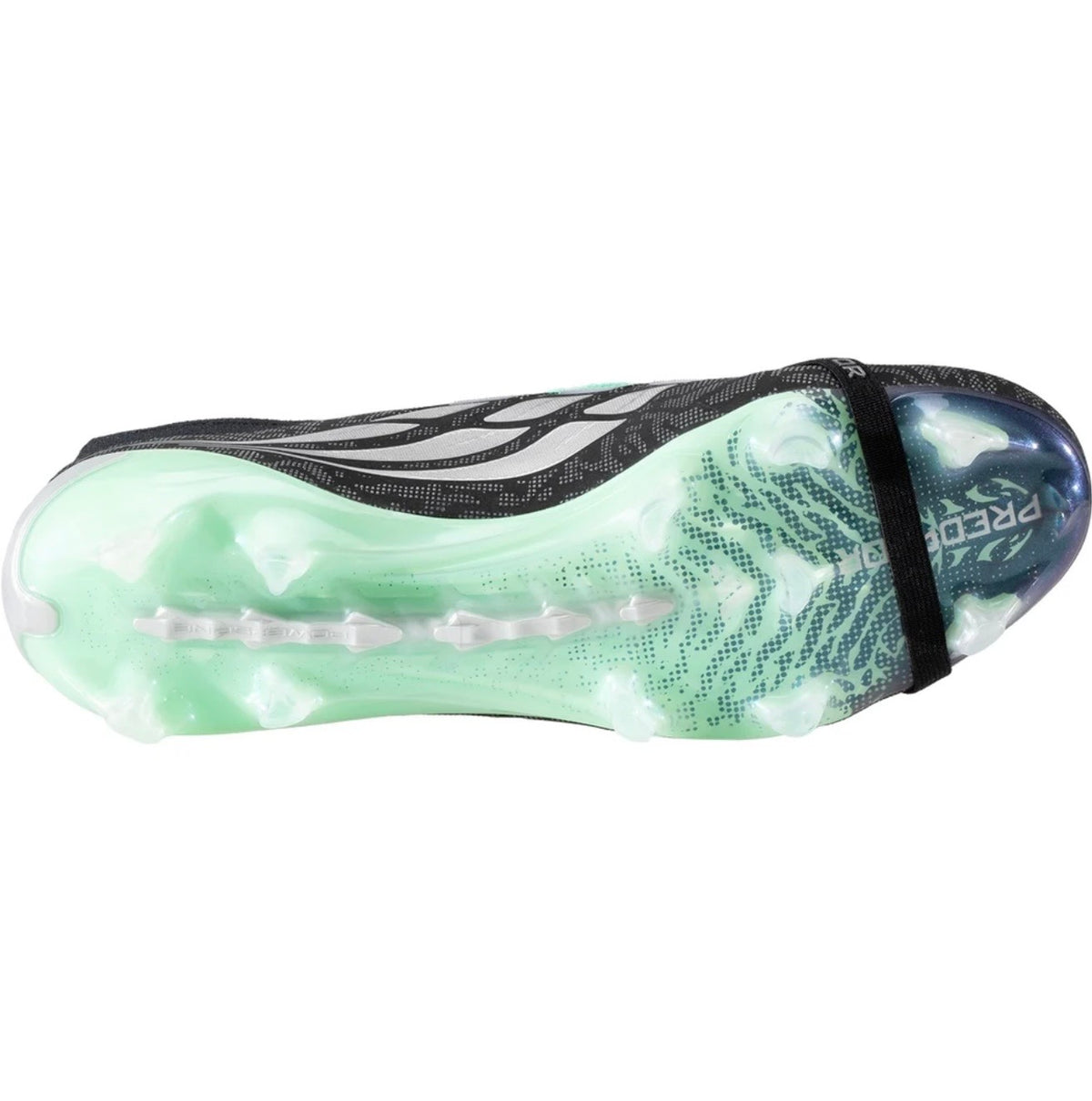 adidas Predator Elite FT FG Firm Ground Soccer Cleat
Core Black/Silver Metallic/Pulse Mint