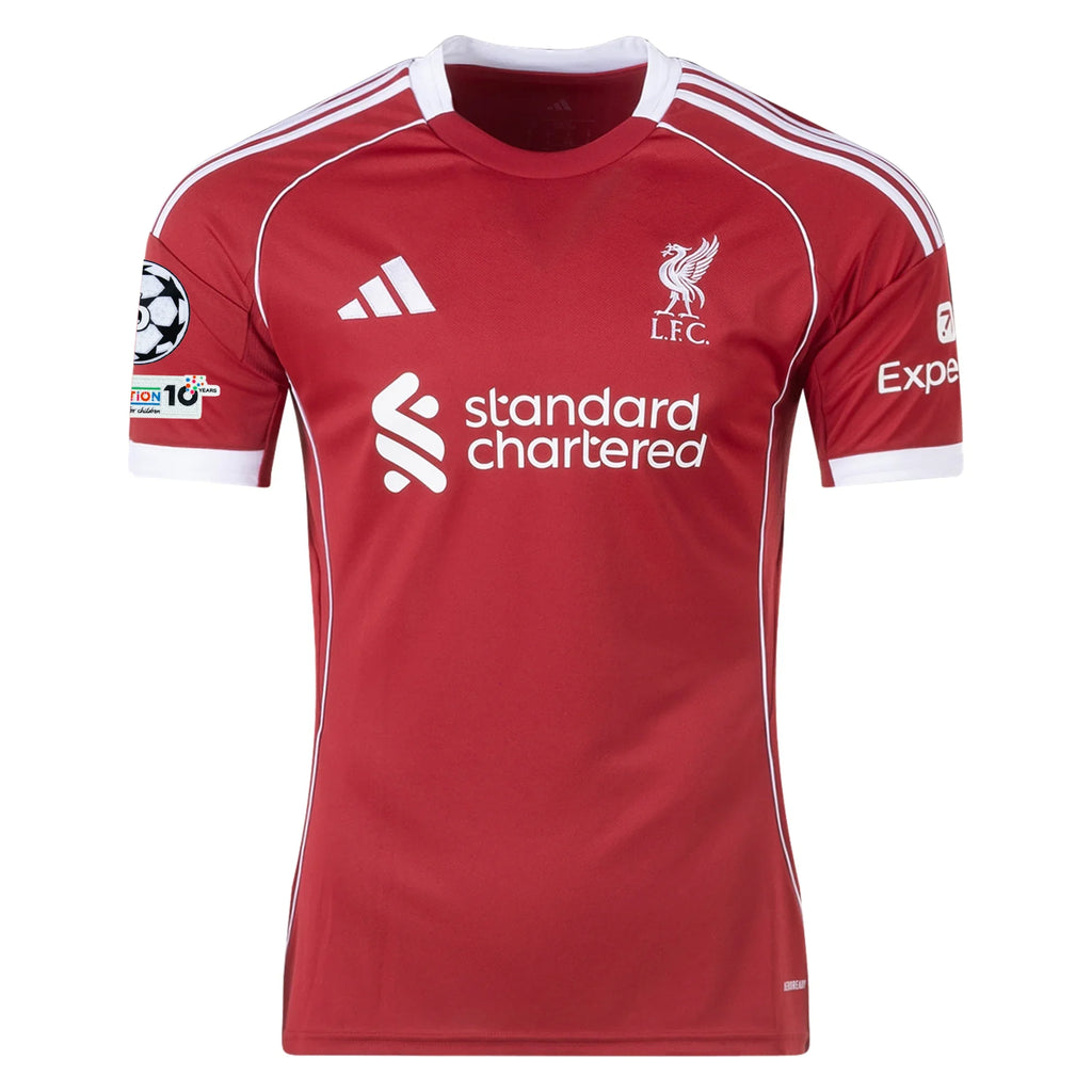 Men’s Liverpool FC 25/26 Home Jersey Player Version