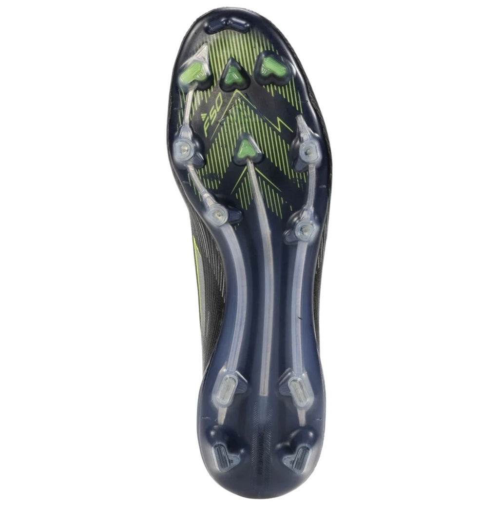 adidas F50 Elite FG Firm Ground Soccer
Cleat
Core Black/Iron Metallic/Lucid Lemon