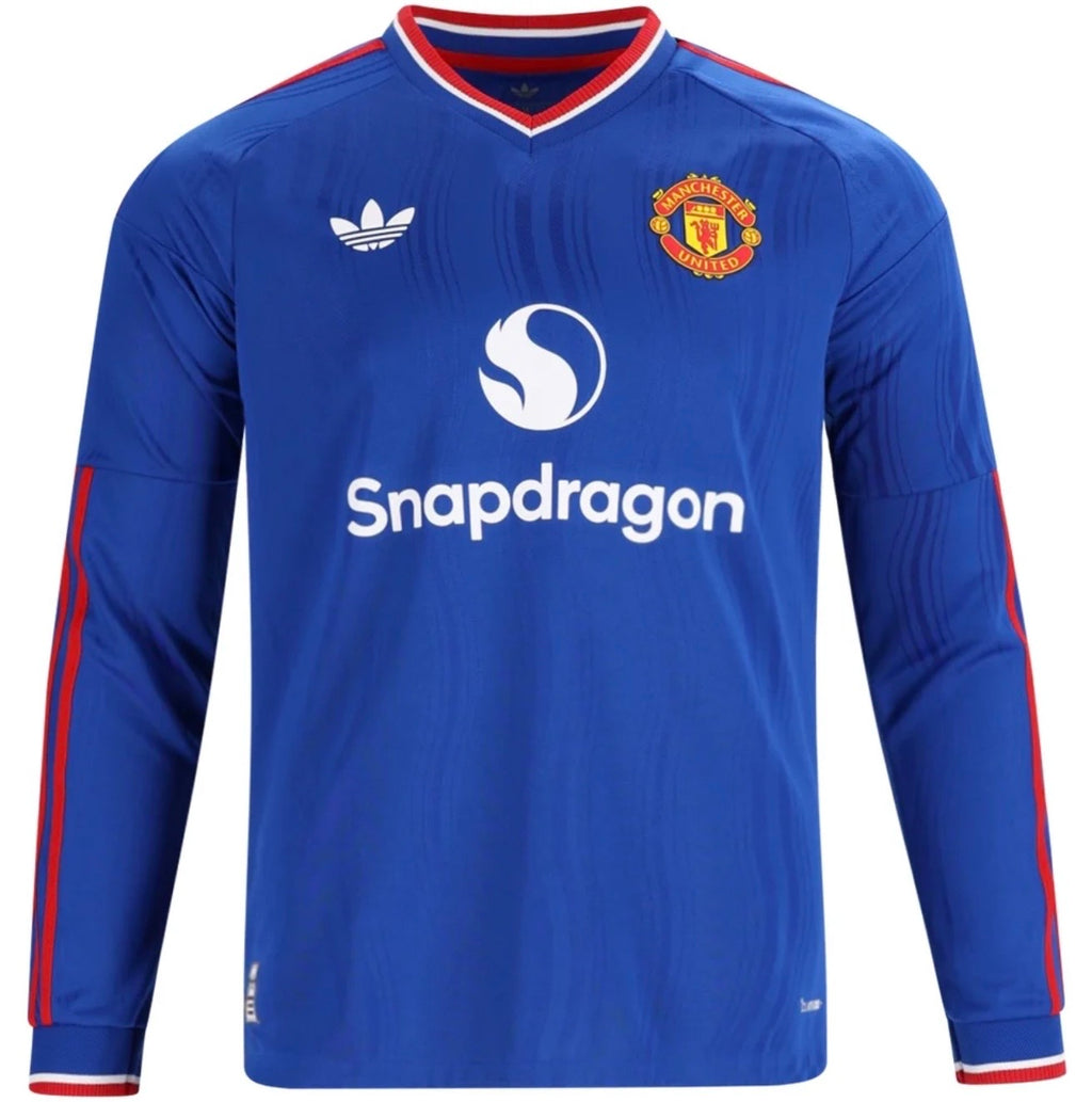 Men’s Authentic Manchester United 26/27 Away Jersey Long Sleeve