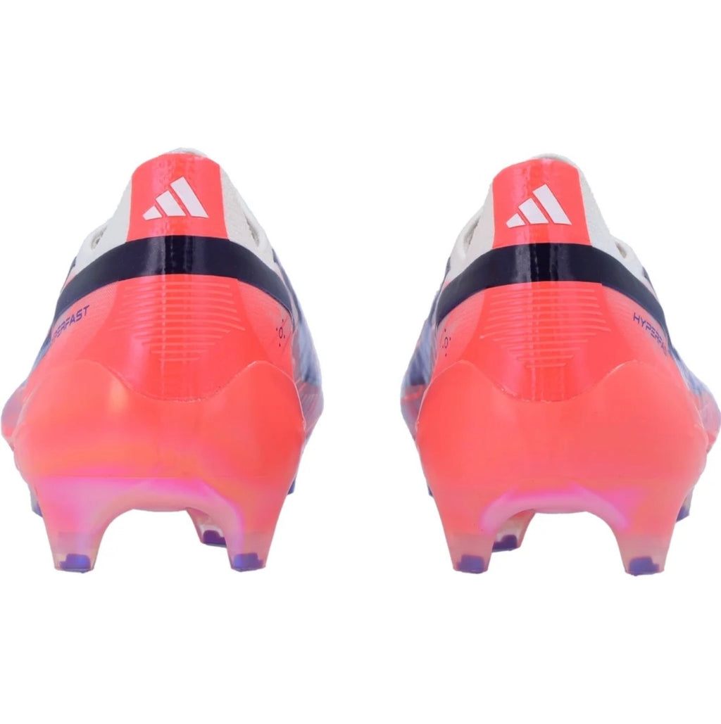 adidas F50 Hyperfast Elite Laceless FG Firm Ground Soccer Cleat
White/Solar Purple/Solar Turbo