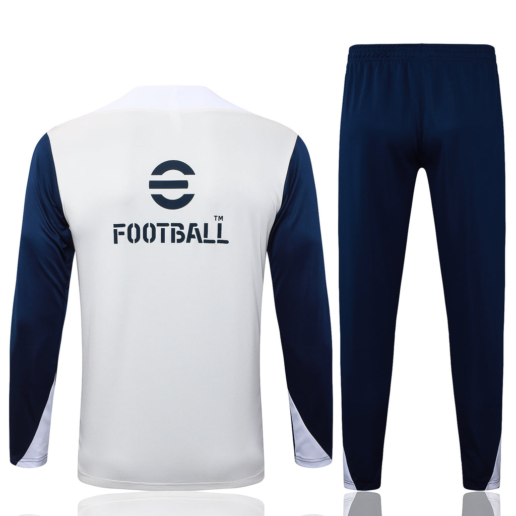 Men’s Inter Milan 2025 Training Tracksuit Grey/White/Blue