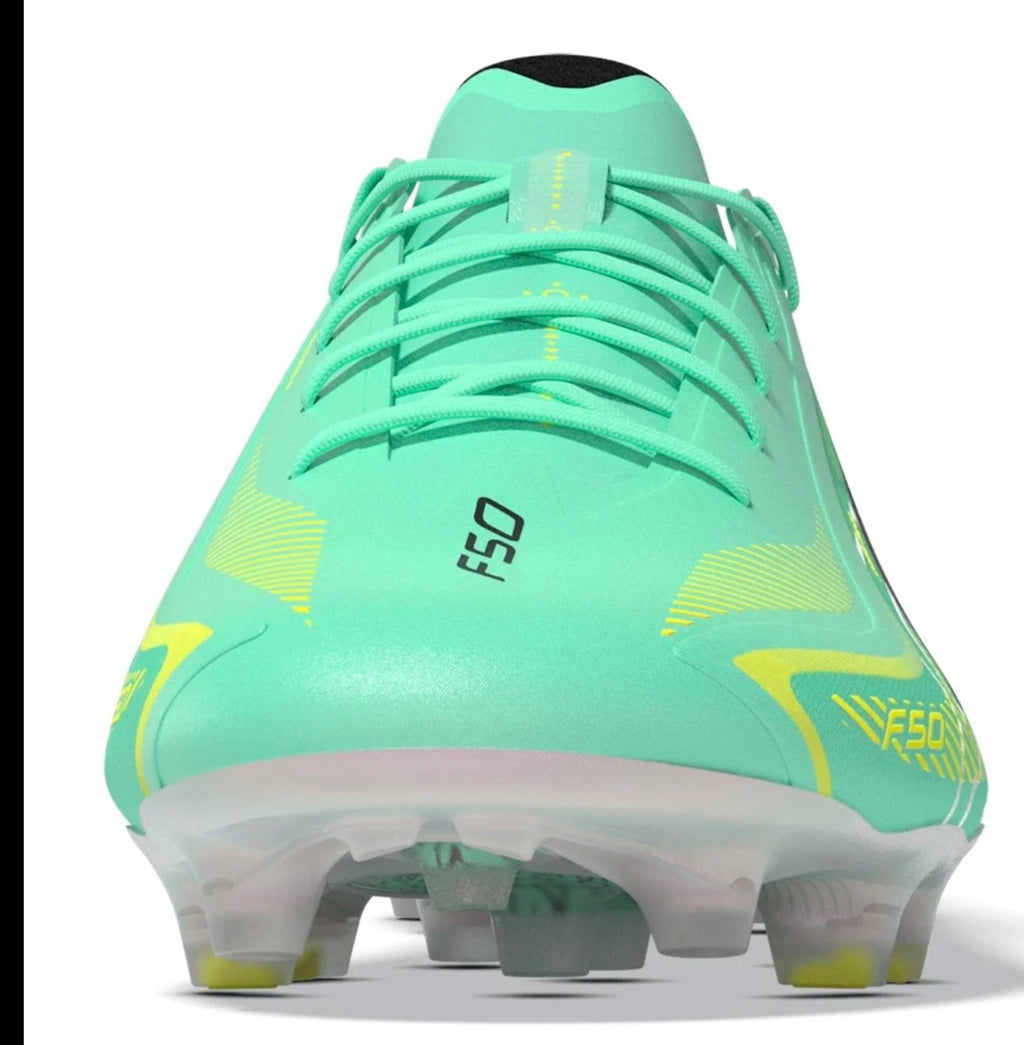 adidas F50 Hyperfast Elite AG Artificial
Grass Soccer Cleat
Pulse Mint/Core Black/Solar Lemon2
