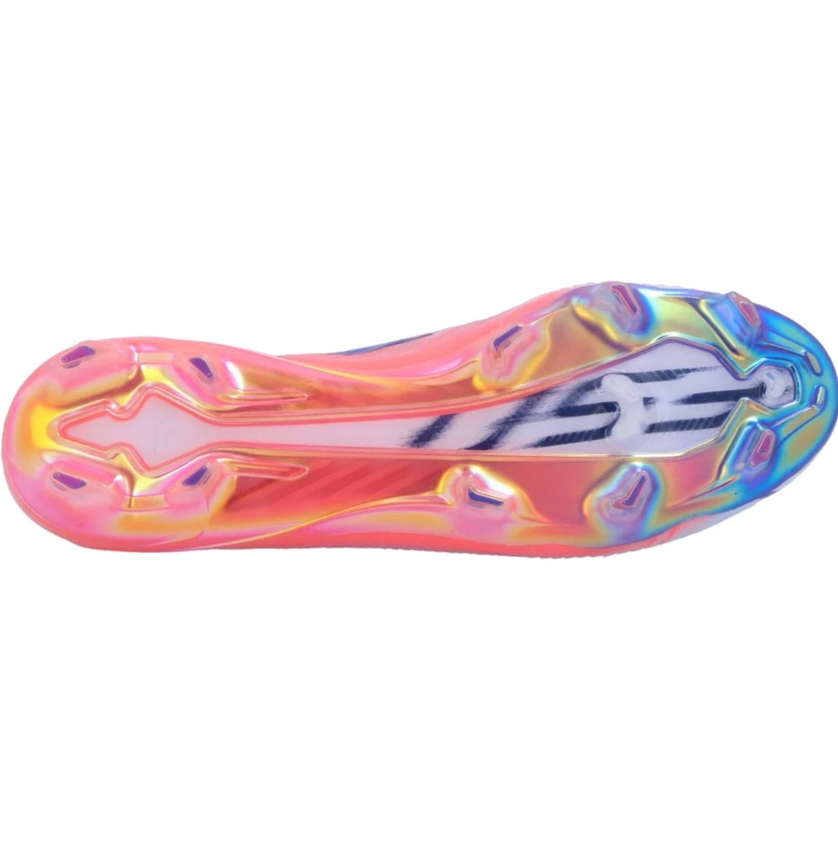 adidas F50 Hyperfast Elite Laceless FG Firm Ground Soccer Cleat
White/Solar Purple/Solar Turbo