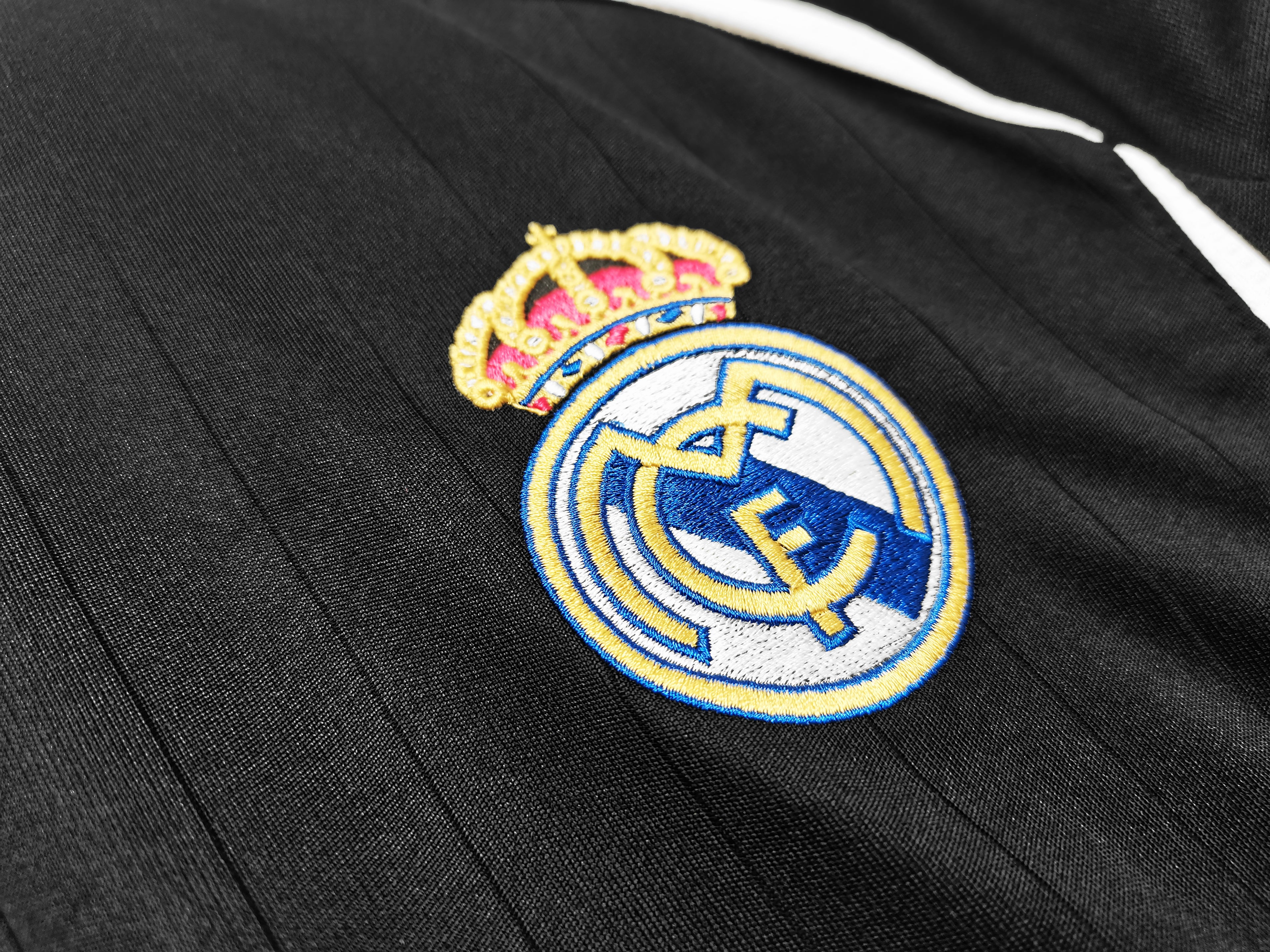 Men’s Real Madrid 2006  Away Long Sleeve Jersey Retro