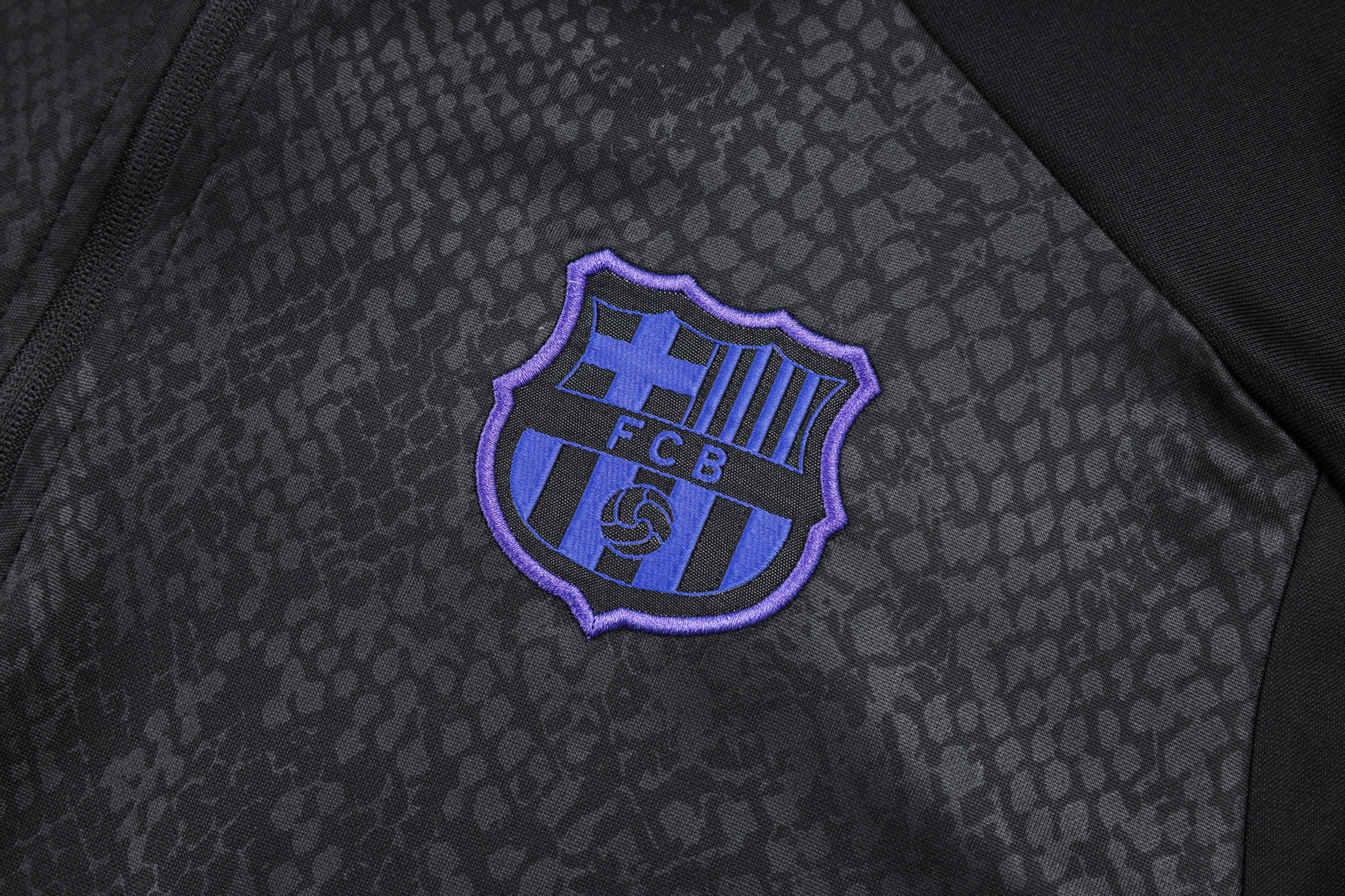 Men’s FC Barcelona Training Tracksuit Black/Purple