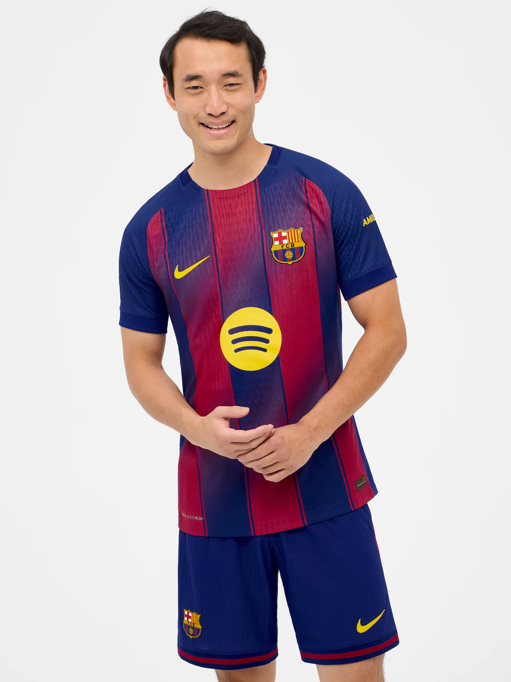 Men’s FC Barcelona Home 25/26 Jersey Player Version