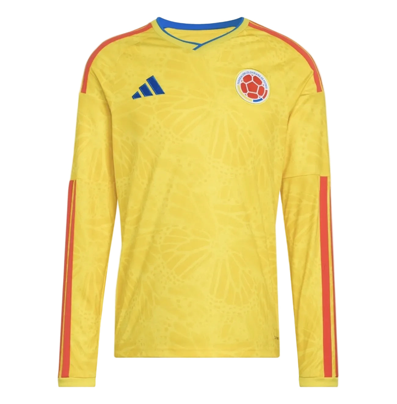 Men's Colombia Long Sleeve Home Jersey 2026 Fan Version