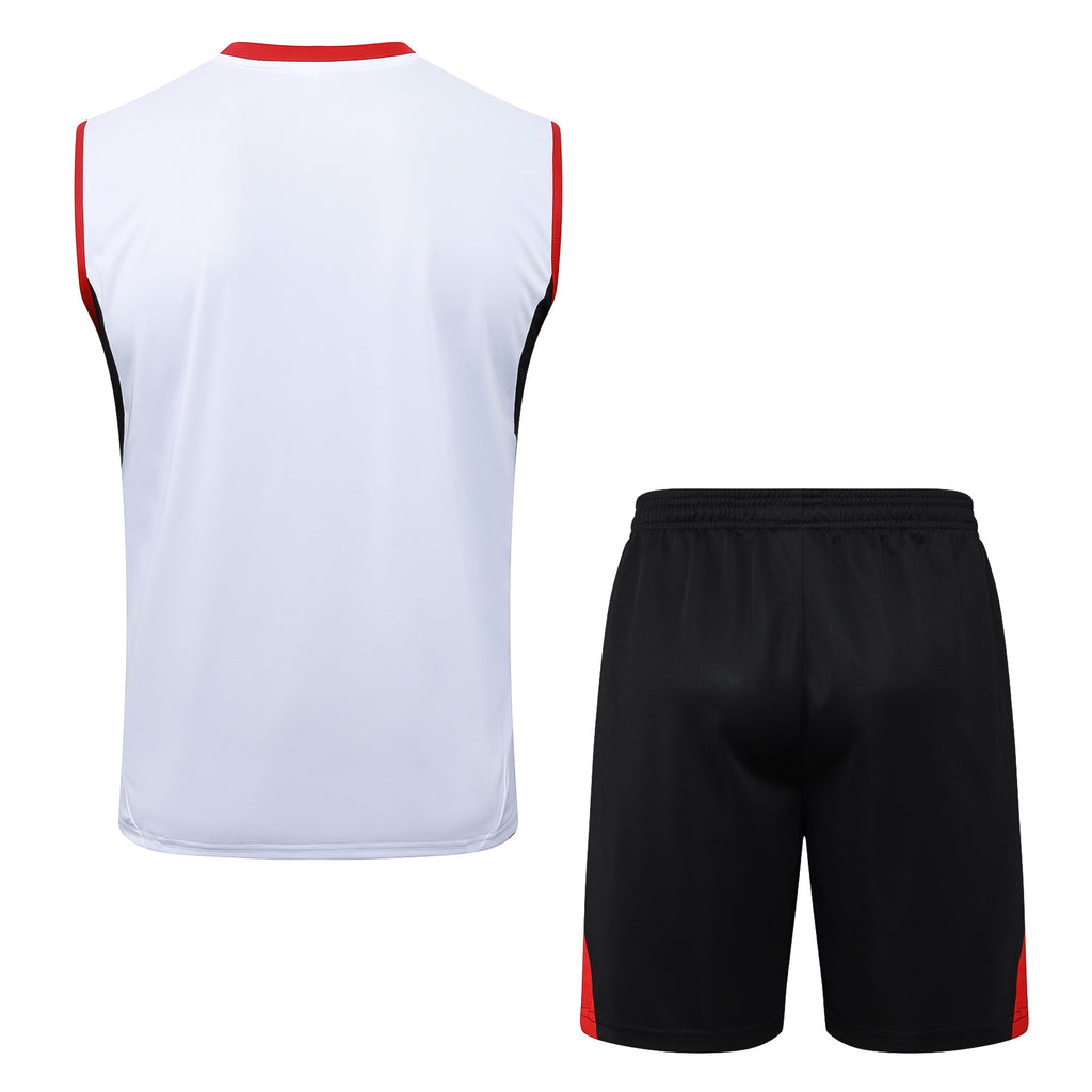 Men’s Arsenal FC Training Vest White/Black/Red