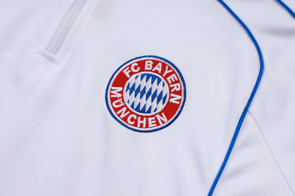 Men’s Bayern Munich Training Tracksuit (White/Grey/Red)