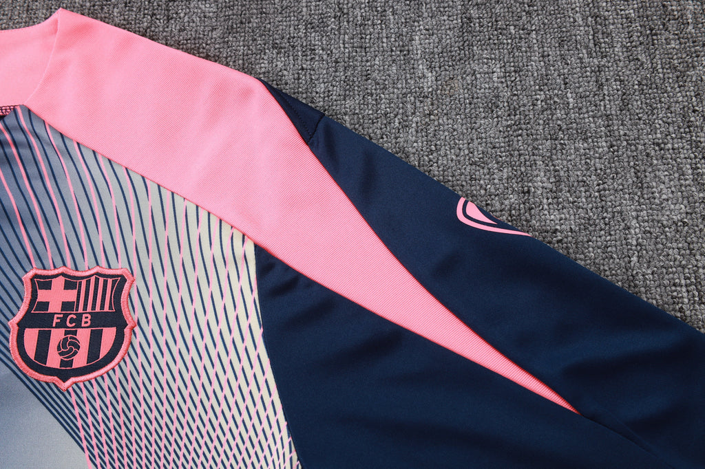 Men’s FC Barcelona Training Tracksuit Blue/Pink