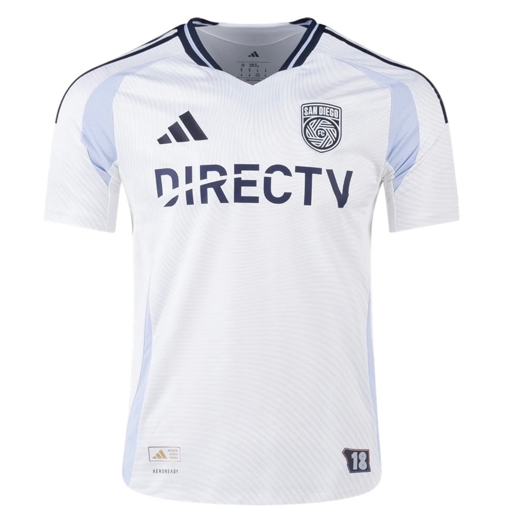Men's San Diego FC 25/26 
Away Jersey Player Version