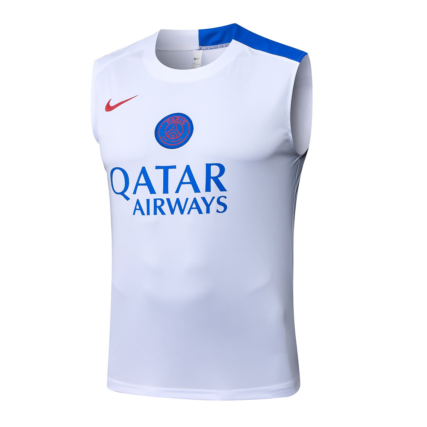 Men’s Paris Saint-Germain Training Vest White/Black/Blue