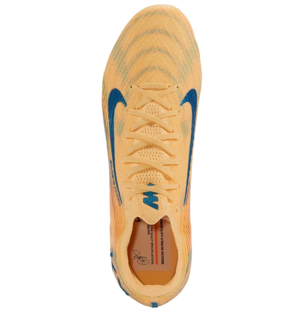 Nike Zoom Mercurial Vapor 16 Elite KM
FG Firm Ground Soccer Cleat
Melon Tint/Neo Turquoise/Igloo