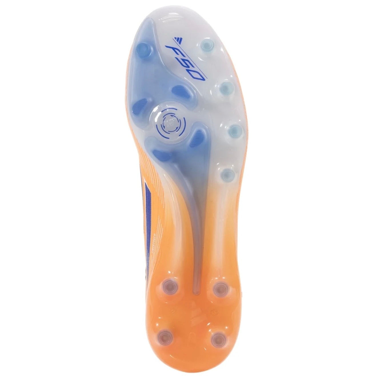 adidas F50 Elite AG Artificial Grass
Soccer Cleat
Beam Orange/Lucid Blue/White