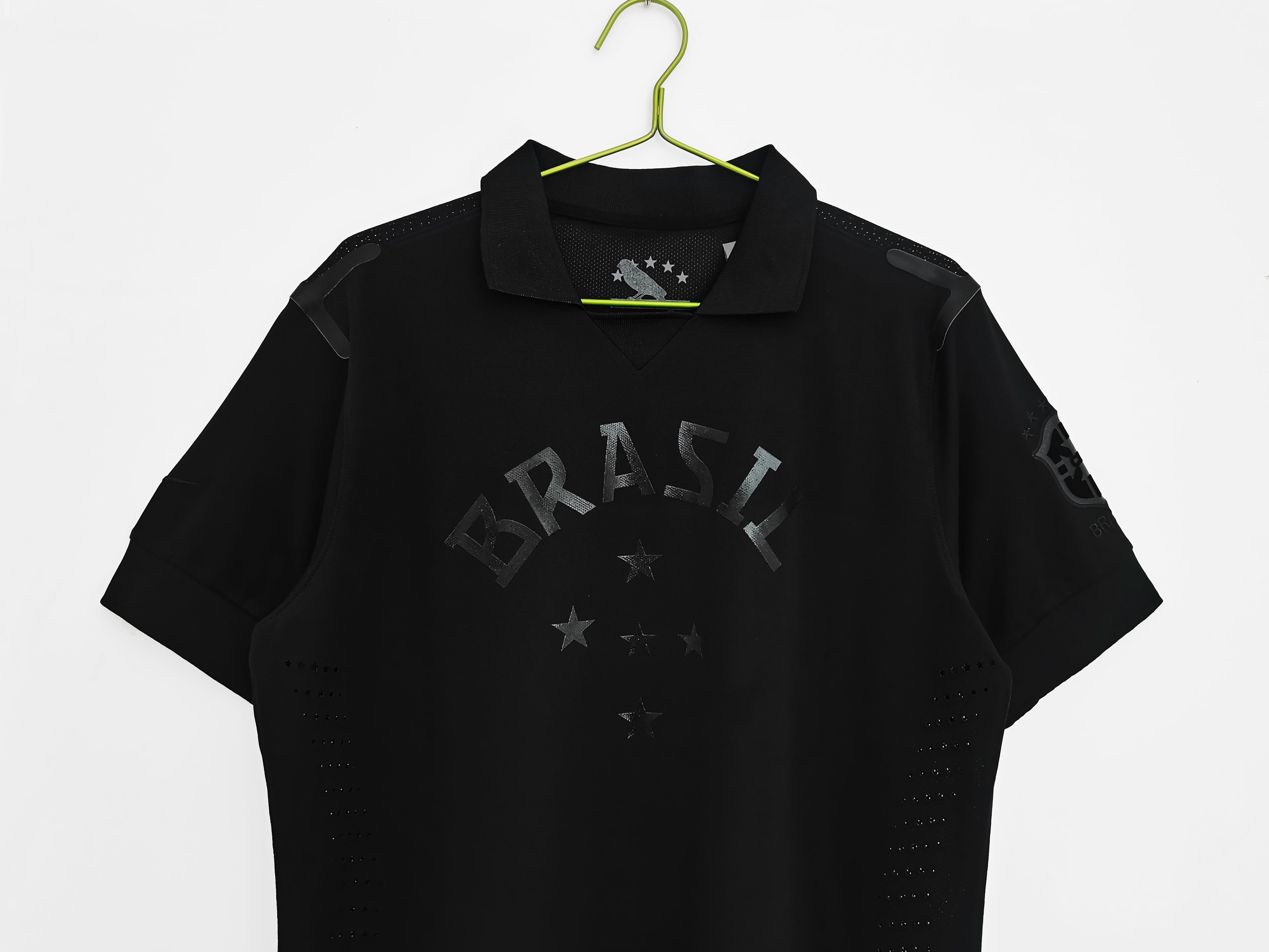 Men’s Brazil 2013/2014 Black Jersey Retro