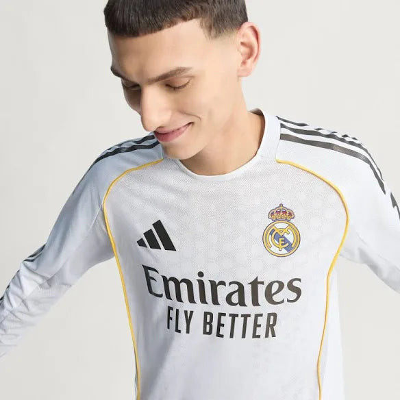 Men’s Real Madrid 25/26 Home CL Player Version